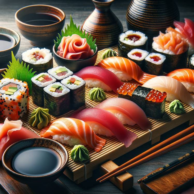 Živý sushi raut